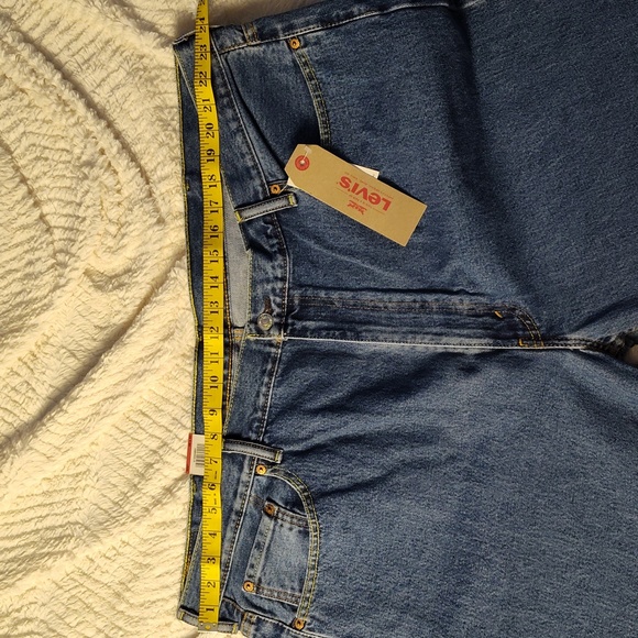 Levi's 550 men's denim blue jeans size 48x30 nwt - Picture 6 of 15